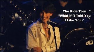 Johnny Orlando - What If ( I Told You I Like You) | The Ride Tour | LA Show 09/16/23