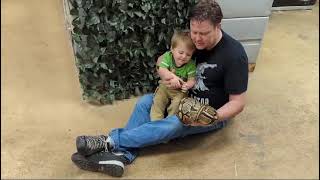 Teach them young about reptiles!