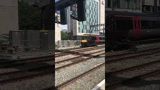 CrossCountry Class 170 104 Enters Cardiff Central Station #railway #transport #crosscountrytrains#uk