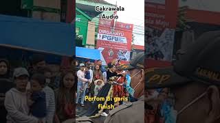 cakrawala audio perfom di garis finish. #soundhoreg #karnaval #karnavalmalang