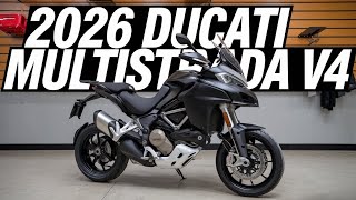 2026 Ducati Multistrada V4: The Ultimate Long-Distance Adventure Machine | 4K