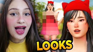 OS NOVOS LOOKS DA SAYURI (The Sims 4 Desafio Lixo ao Luxo Materno)