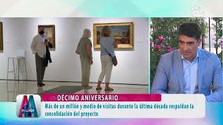 Entrevista a Javier Ferrer en "Málaga aquí y ahora" de Canal Málaga