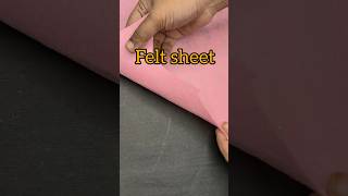 Felt Sheet দিয়ে গ্রামের বোনকে Bow Hair Clip তৈরি করে দিলাম😱#shorts #hairclip #youtubeshorts #diy