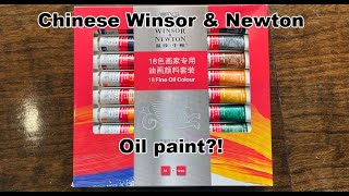 Chinese Winsor & Newton Oil Paint Test and Comparison!