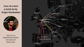 Cum să creezi o hartă de tip Origin - Destination în #tableau