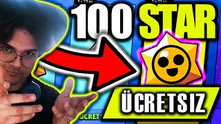 100 STAR HEDİYESİ AÇTIM - BRAWL STARS KUTU AÇILIMI