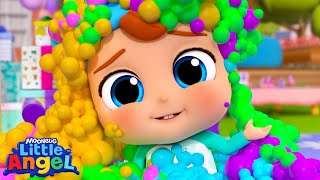 Baby John Joins the Birthday Spa Party! | Baby John’s Playtime Songs & Nursery Rhymes | Little Angel