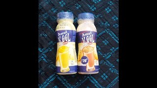 Amul Kool two flavors milk kesar and baadam