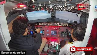 Cristian Pilotando um simulador de vôo Real em Pedra Azul ES , FULL MOTION ! PILOTO POR UM DIA!