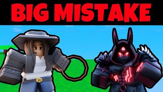 Roblox Bedwars Just Made The BIGGEST MISTAKE...