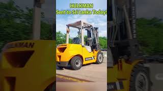 HULKMAN 3-ton Diesel Forklift with Bale Clamp Send to Sri Lanka Today!!!