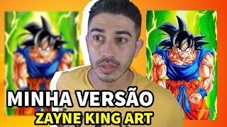 DESENHANDO O GOKU! VERSÃO DO ZAYNE KING ART!