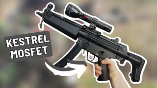 My Airsoft MP5 Is Now Even More AWESOME! (Eshooter Kestrel V2 Bluetooth Airsoft MOSFET Review)