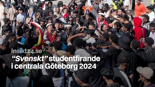 "Svenskt" studentfirande i centrala Göteborg 2024