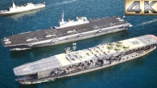 『加賀』と『かが』を比較してみた【護衛艦】 【Japanese Navy『KAGA』】