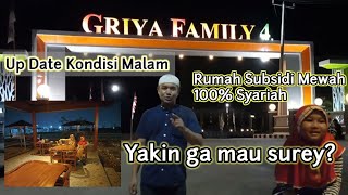 UPDATE KONDISI MALAM TERBARU DI PERUMAHAN SUBSIDI MEWAH GRIYA FAMILY 4 CIBITUNG | KELILING BLOK E F