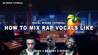 How To Sound Like Lil Skies, Offset, & Da Baby! | EASY Vocal Effect Tutorial  | FL Studio Tutorial