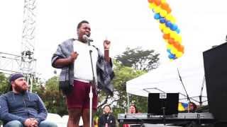 Alex Newell of Glee sings "I Know Where I've Been"