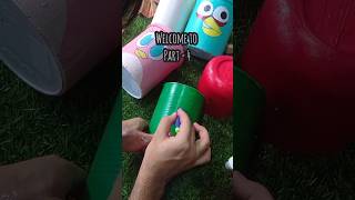 painting anger birds on planters,diy pot painting #1millionviews #1000subscriber #shorts #trending