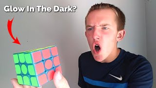 This Rubik's Cube GLOWS In The Dark!!!