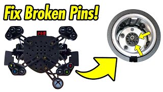 How to Fix Broken Pin on Fanatec Quick Release (Wheel Hub)