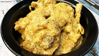 Morich Chicken | Pepper Chicken Recipe | Doi Morich Murgi Recipe | Ranitadkitchen