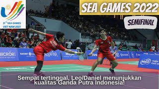 Leo Rolly Carnando dan Daniel Marthin BUNGKAM Pasangan Vietnam - Stadion Terdiam | SEA GAMES 2021