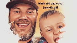 Mackenzie visits limekiln gill 
#limekilngill  #durham