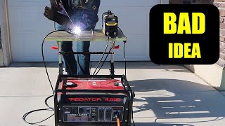 How to Run a Welder Using a Generator