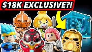 LEGO NEWS! $18K Exclusive? D&D Secrets! Lady Gaga! Ultimate Animal Crossing Island! Snow White ROCKS