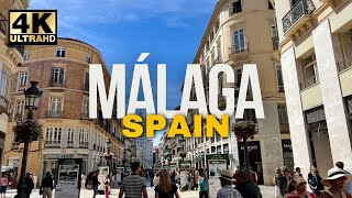 Walking Tour of Malaga Spain 🇪🇸 [4K]