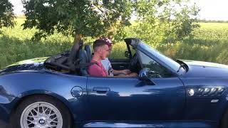 BMW Z3M дорога на аеропорт