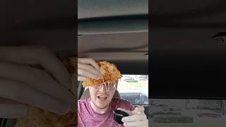 Taco Bell Grilled Cheese dipping Taco taste test