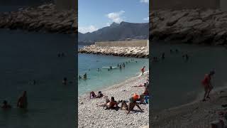 Portet beach, Alicante -Spain Dream Holiday September Day 🌴