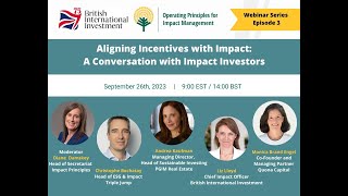 Aligning Incentives with Impact