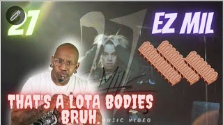 Ez Mil - 27 Bodies | HIP HOP OG REACTION TO A FILIPINO RAP GOD.