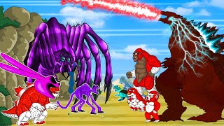 Rescue GODZILLA & KONG From Giant KRAKEN OCTOPUS: Who Is The King Of Monster??? - FUNNY CARTOON