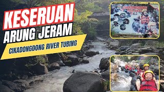 Keseruan Arum jeram di Cikadongdong River Tubing Majalengka Jawabarat#family #wisata #jawabarat #fyp