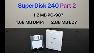 Panasonic SuperDisk 240:  The Ultimate USB Floppy Drive Part 2