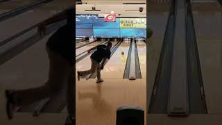 Intimidation increases pin carry 🤨 #shorts #pba #bowling #hammerbowling #stormnation