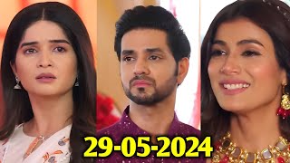 Ghum Hai Kisi Ke Pyaar Mein ||29-05-2024||Savi started crying after seeing Ishaan and Reeva's weding