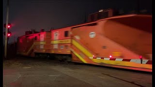 MBTA Snowplows Return to Boston 4/5/2023