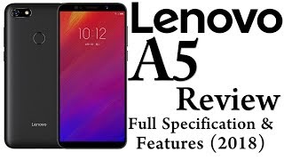 Lenovo A5 full Review (2018) | Lenovo A5 Full Specification and Features (Urdu/Hindi)