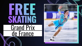 Women Free Skating | Grand Prix de France 2024 | #GPFigure