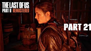 THE LAST OF US PART 2 REMASTERED Walkthrough Gameplay Part 21 - Lev And Yara