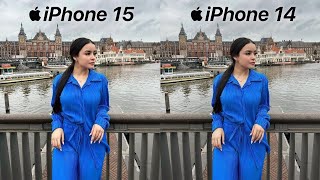 iPhone 14 VS iPhone 15 Camera Test Comparison Crezy Output