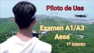 Examen de dron A1/A3.