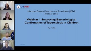 IDDS Webinar: Improving Bacteriological Confirmation of Tuberculosis in Children