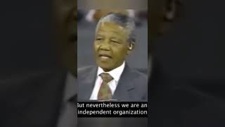 Nelson Mandela's stern warning to the west😲 #shorts #trendingshorts #africa #southafrica